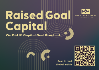 Corporate Raised Capital Postcard Design