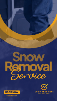 Snow Removal Service Instagram Reel Design