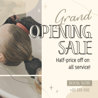 Salon Opening Discounts Instagram post Image Preview