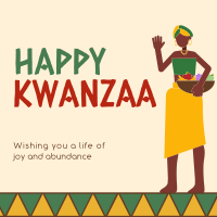 Kwanzaa Woman Instagram post Image Preview