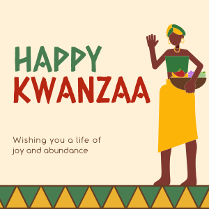 Kwanzaa Woman Instagram post Image Preview