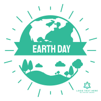 Earth Day Instagram Post Design