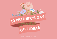 Mother's Day Flowers Pinterest Cover Design