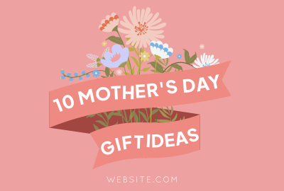 Mother's Day Flowers Pinterest board cover Image Preview