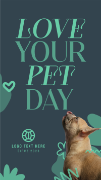 Love Your Pet Today Instagram story Image Preview