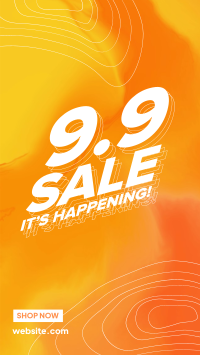 9.9 Gradient Sale Facebook story Image Preview