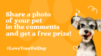 Cute Pet Lover Giveaway Animation Design