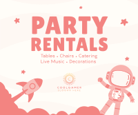 Kids Party Rentals Facebook post Image Preview