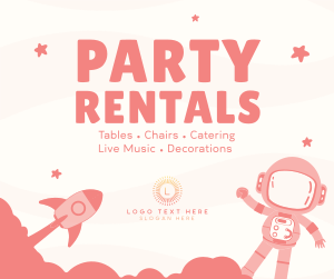 Kids Party Rentals Facebook post Image Preview