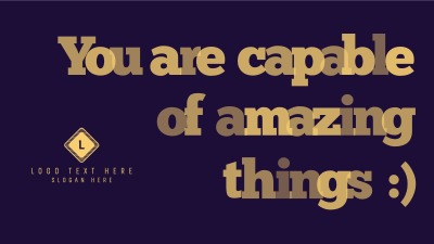 Amazing Motivational Quote Facebook event cover Image Preview