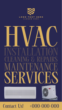 Editorial HVAC Service YouTube short Image Preview