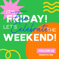 Friday Party Weekend Instagram post | BrandCrowd Instagram post Maker