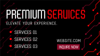 Tech Premium Services Animation Preview