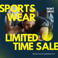 Sportwear Promo Linkedin Post Image Preview