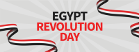 Egypt Revolution Day Facebook cover Image Preview