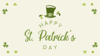 Happy St. Patrick's Facebook Event Cover Design
