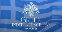 Traditional Greek Independence Day Facebook Ad Design