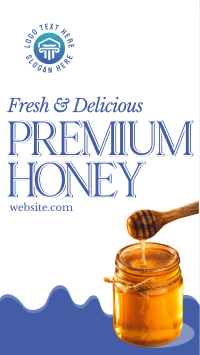 Organic Premium Honey Facebook Story Design