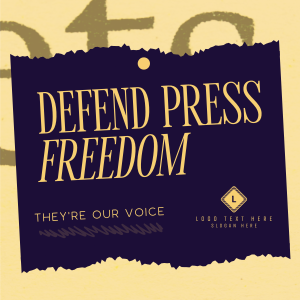 Defend Press Freedom Instagram post Image Preview