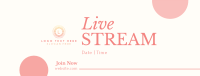 Live Stream On Facebook cover Image Preview