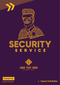 Security Officer Poster Design