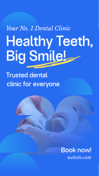 Trusted Dental Clinic Instagram Reel Image Preview