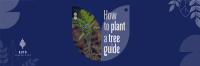 Plant Trees Guide Twitter Header Design