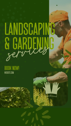 Landscaping & Gardening Facebook story Image Preview