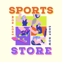 Super Sale in Sporting Goods Instagram post Image Preview