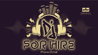 DJ for Hire Video Image Preview