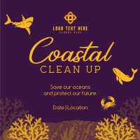 Coastal Cleanup Instagram post Image Preview