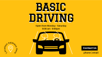 Basic Driving Facebook Event Cover Image Preview