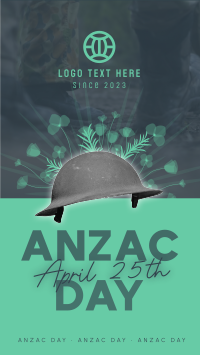 Anzac Day TikTok video Image Preview