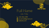 Decorative Oriental Pattern Business Card Image Preview