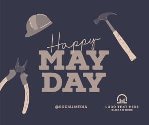 Happy May Day Facebook post Image Preview