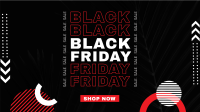 Black Friday Sale Facebook Event Cover Design