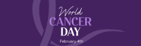 World Cancer Day Awareness Twitter Header Design