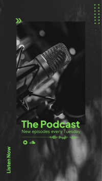 The Podcast Facebook Story Design