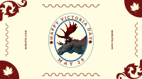 Moose Stamp Facebook Event Cover Design