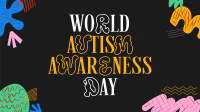 Quirky Autism Awareness Facebook Event Cover Design