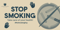 Smoking Habit Prevention Twitter post Image Preview