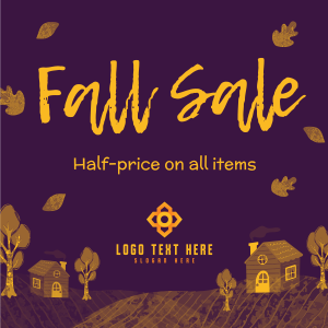 Autumn Leaves Sale Instagram post Image Preview