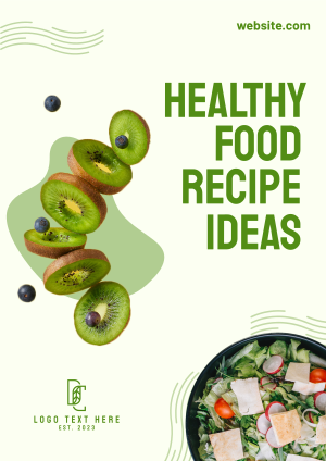 Vegan Recipes Flyer Image Preview