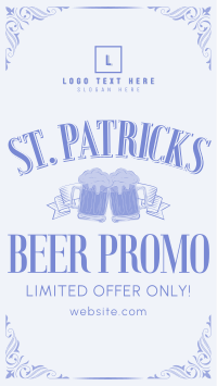 Paddy's Day Beer Promo Video Image Preview