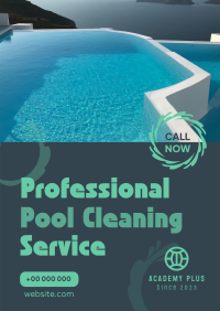 Pool Cleaning Service Poster Image Preview
