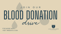 Blood Donation Drive Animation Preview