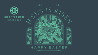 Stained Glass Easter Animation Image Preview