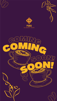 Cafe Coming Soon Video Image Preview