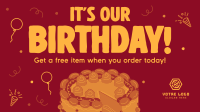 It's Our Birthday Animation Image Preview