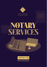 Notary Paper Flyer Image Preview